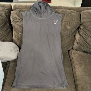 Gymshark hoodie tank men large